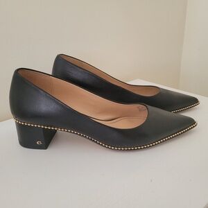 Coach  Black Willa Leather Pump